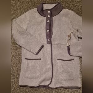 Escape By Habitat Sherpa Fleece Snap Front Jacket Sz.S NWT